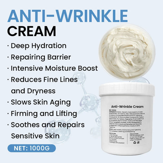 1kg Anti-Wrinkle Cream Moisturizing Hydrating Anti-oxidation Soothing Skin Care