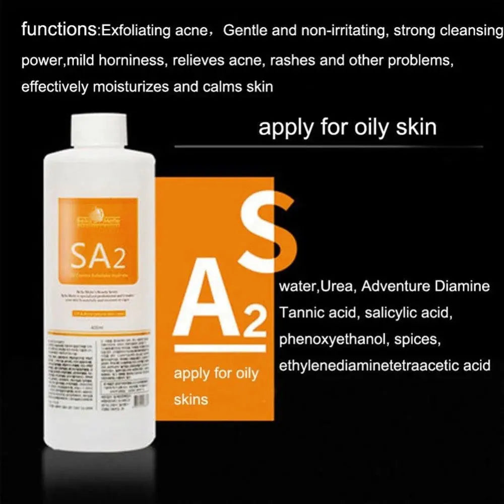 Facial Skincare Solution Face Serum AS1 SA2 AO3 Aqua Peel Solution For Facial Machine Skin Deep Cleaning Serums