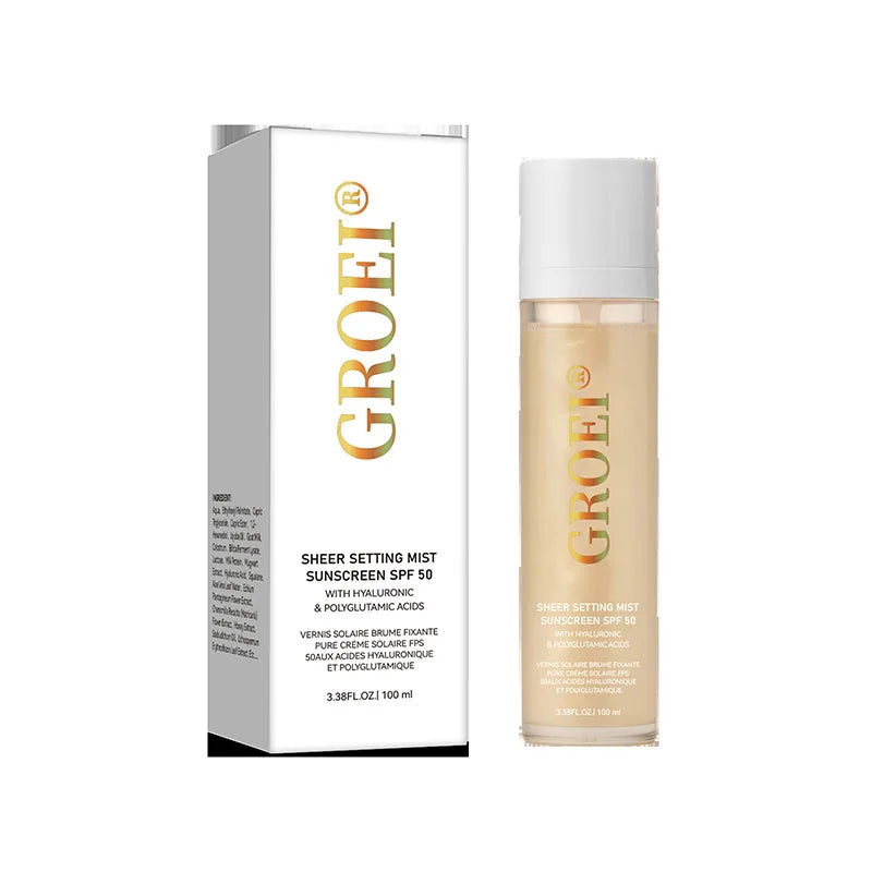 Facial Sunscreen Spray Strong Moisturizing Rapid Absorption Refreshing Not Sticky Isolate Uv Anti Oxidation Body Sunblock Spray
